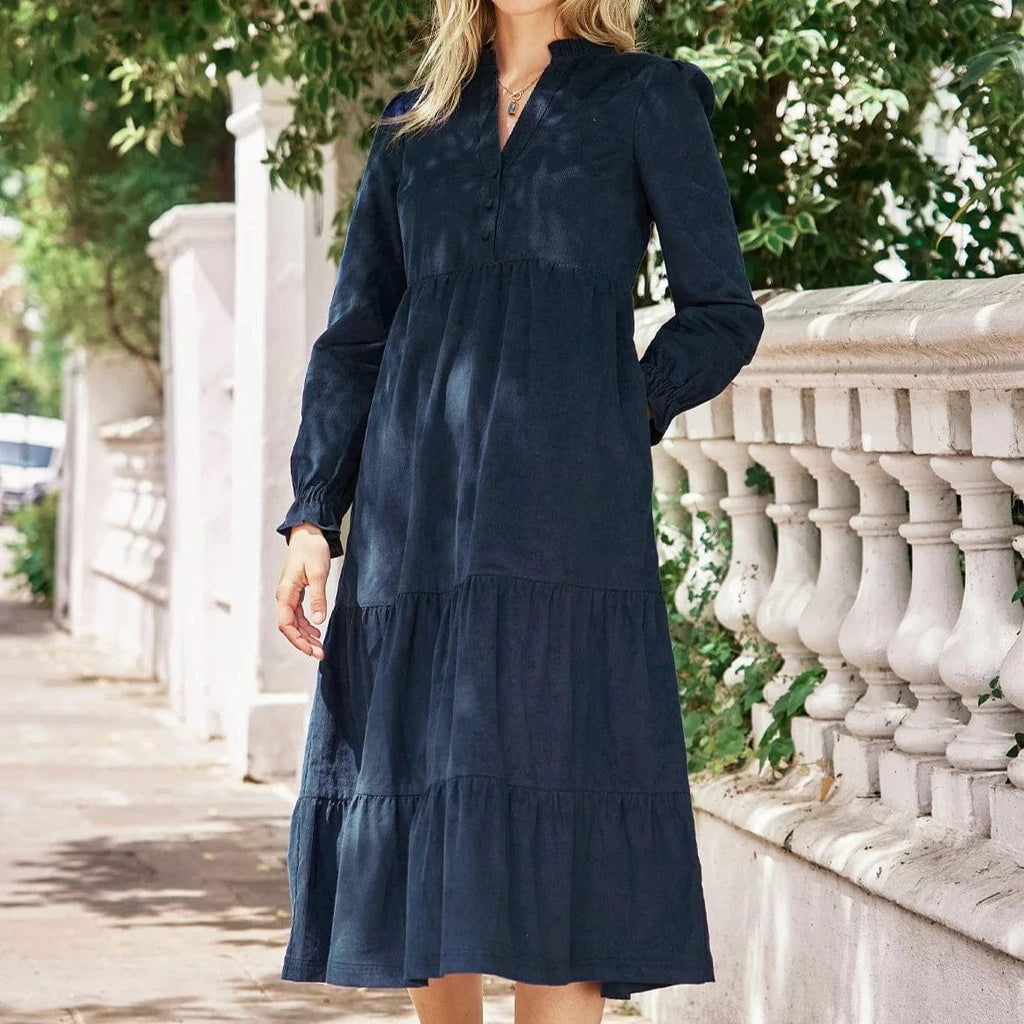 Long shop corduroy dress