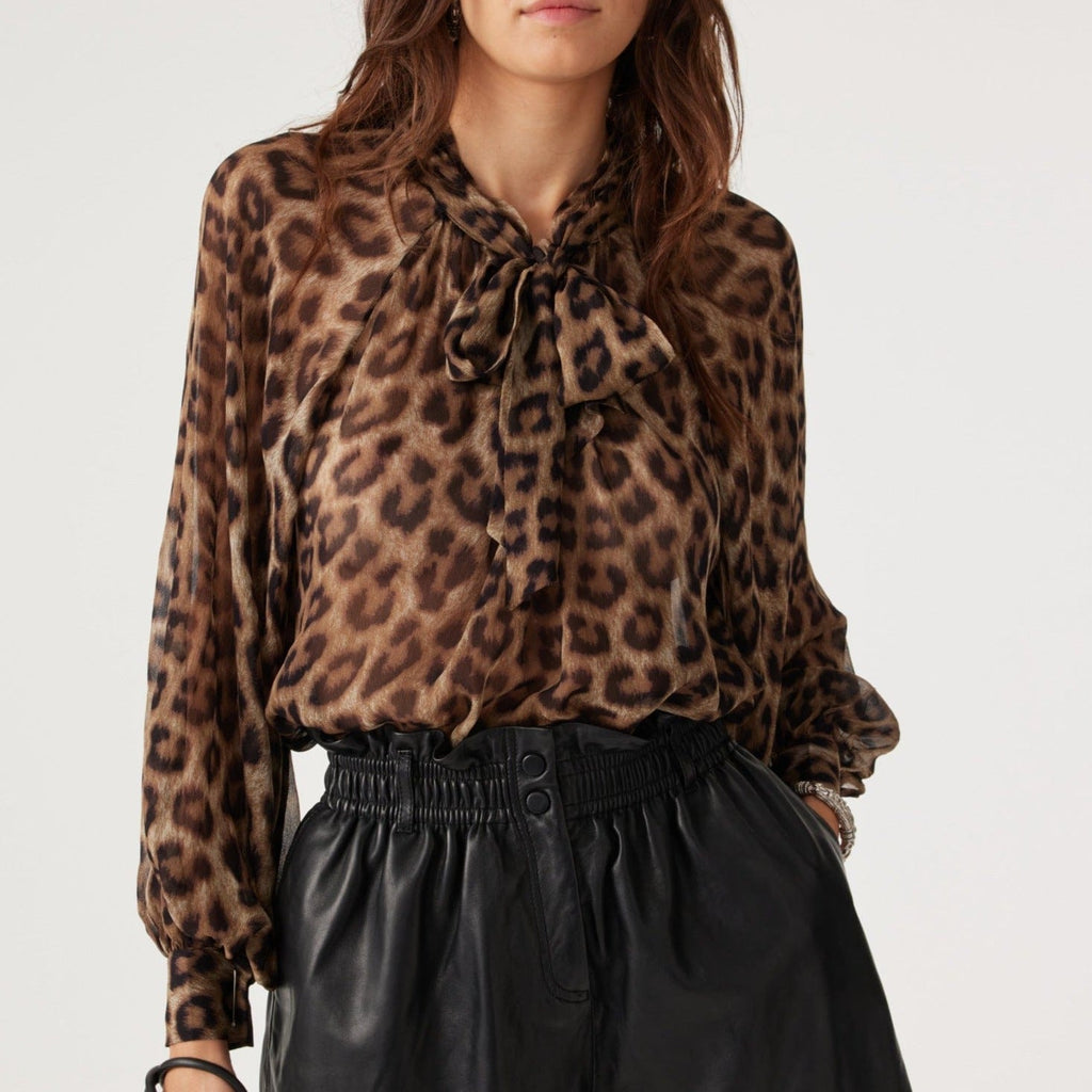 Ba&sh leopard outlet dress