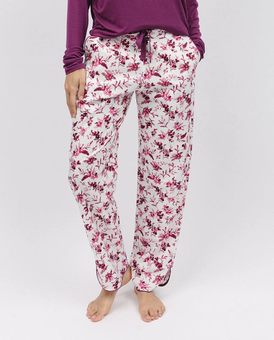 Cotton Modal Floral Print Pyjama Bottoms, Cyberjammies