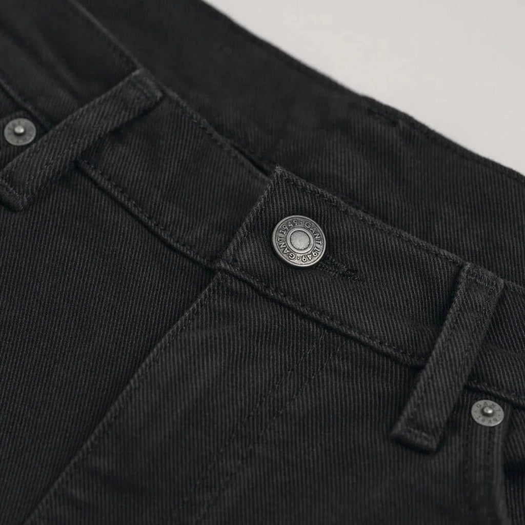 Black best sale twill jeans