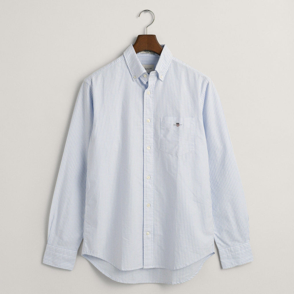 Gant oxford 2025 banker stripe shirt