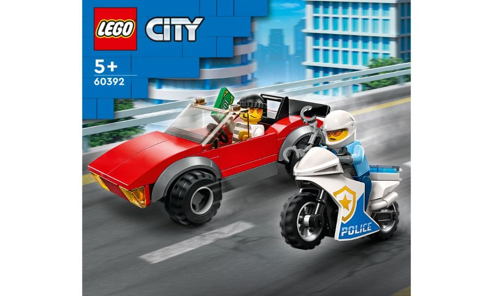 Lego city cheap red car