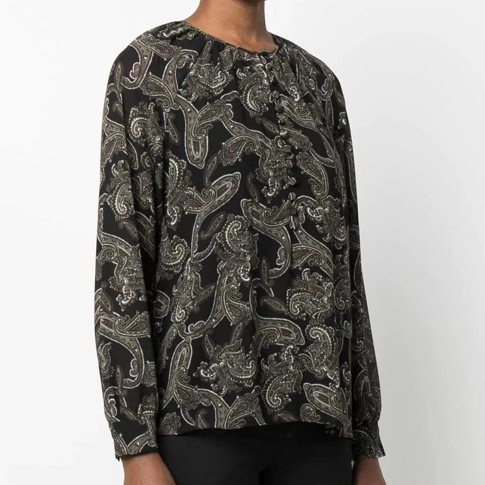 Mitchel long sleeve peasant blouse