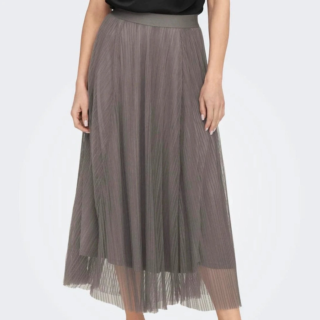 Pleated tulle midi skirt banana republic best sale