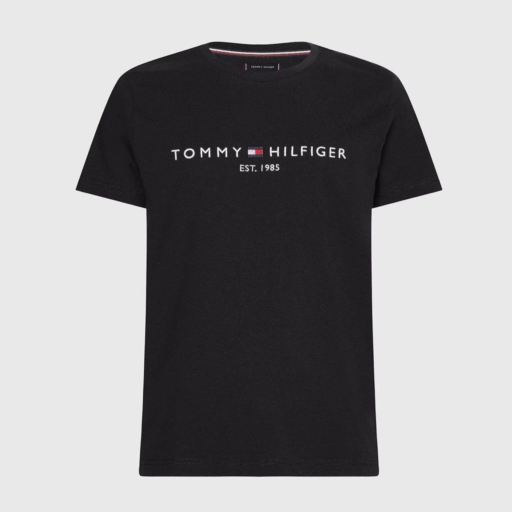 Tommy Hilfiger CORE TOMMY LOGO Black - Fast delivery