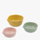 Jamie Oliver Big Love Nesting Stoneware Pinch-Me Pots in Multi