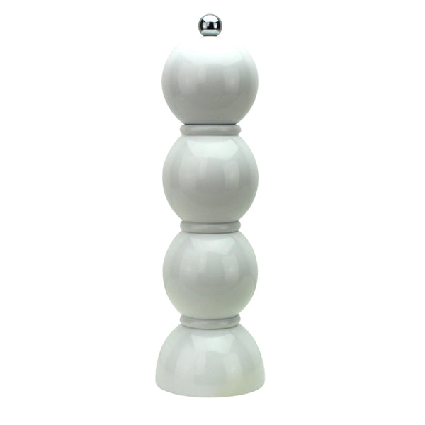 Addison Ross Bobbin Salt or Pepper Mill 24cm In White