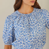 Albaray Rosebud Top Blue