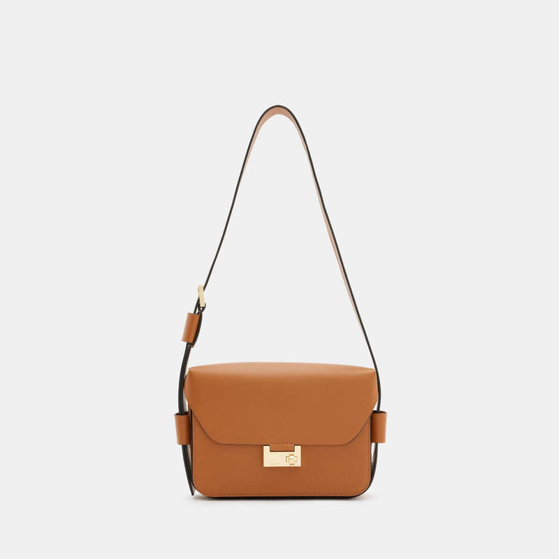 Allsaints Etienne Leather Shoulder Bag in Desert Tan – Elys Wimbledon