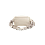 AllSaints Evaline Fringe Crossbody White