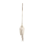 AllSaints Evaline Fringe Crossbody White