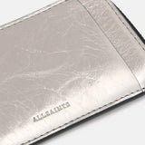 AllSaints Remy Wallet in Gunmetal