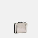 AllSaints Remy Wallet in Gunmetal