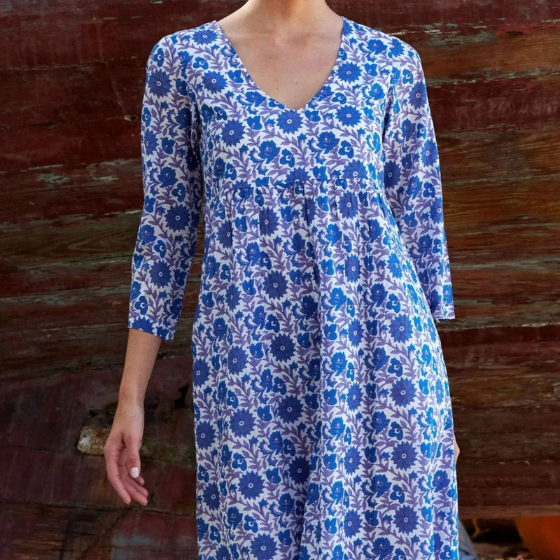 Aspiga Zoe Organic Dress Blue Purple