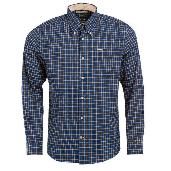 Barbour Bank Shirt In Navy