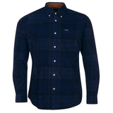 Barbour Blair Tailored Shirt In Midnight Tartan