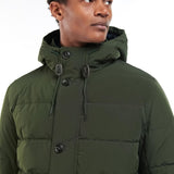 Barbour Chelsea Baffle Quilt in Sage/Olive Night