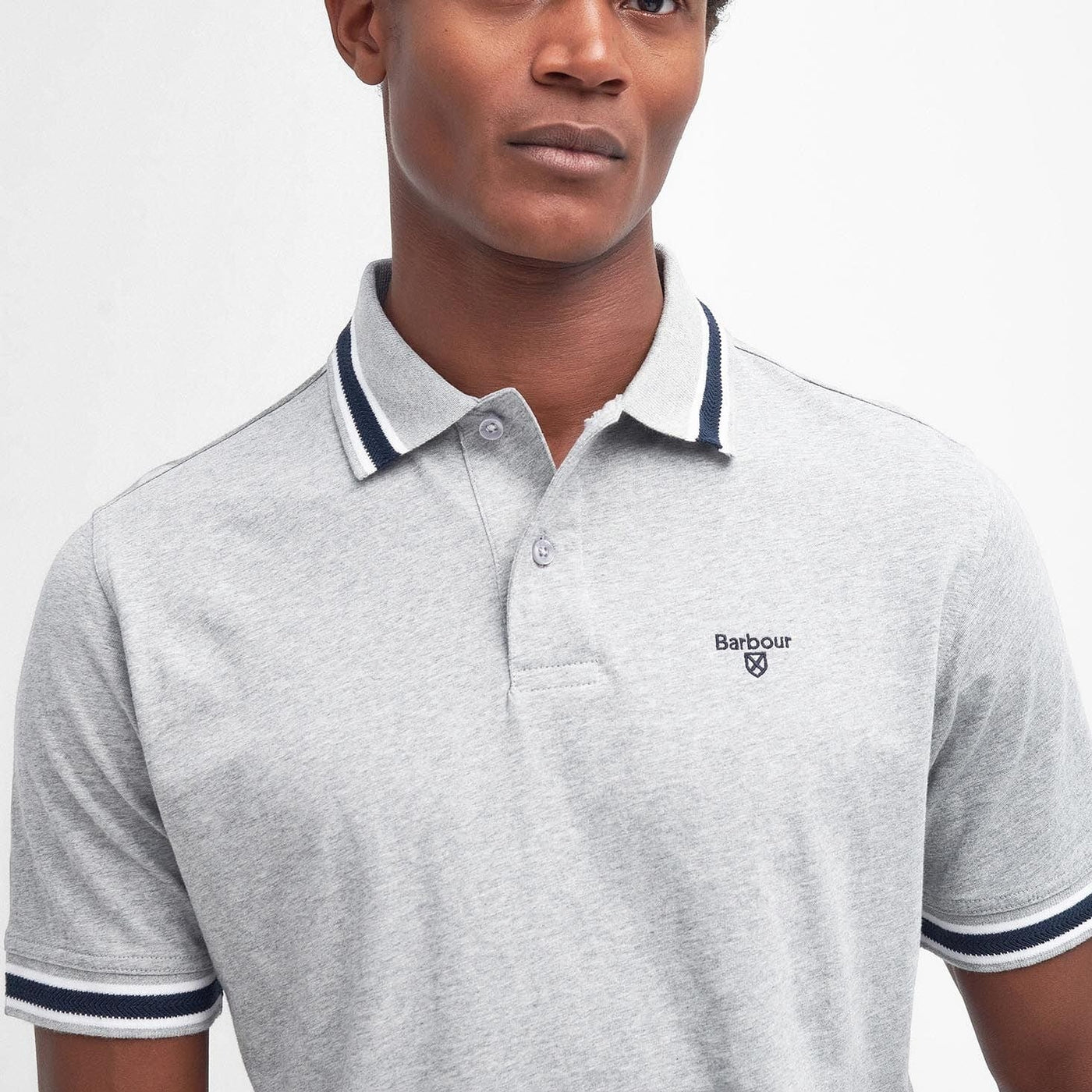 Barbour polo Grey online