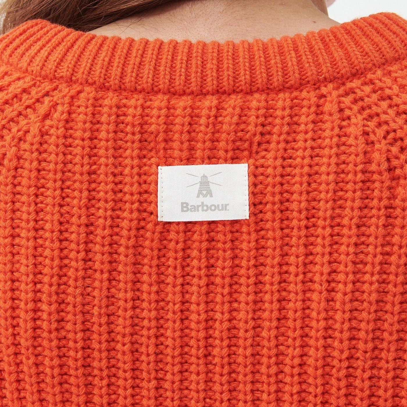 Barbour jumper Orange online