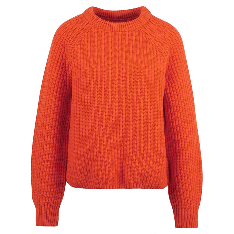 Barbour sweater sales Orange