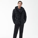 Barbour Kentish Quilted Jacket in Black