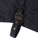 Barbour Large Quilted Coat In Black