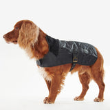 Barbour Large Quilted Coat In Black