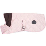 Barbour Large Quilted Dog Coat In Pink