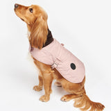 Barbour Large Quilted Dog Coat In Pink