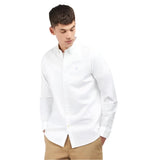 Barbour Oxford Tailored Long-sleeved Shirt In White