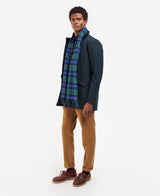 Barbour Tartan Lambswool Scarf Ivy