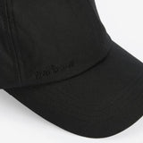 Barbour Wax Sports Cap In Black