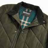 Barbour Winter Chelsea Quilted Jacket In Sage