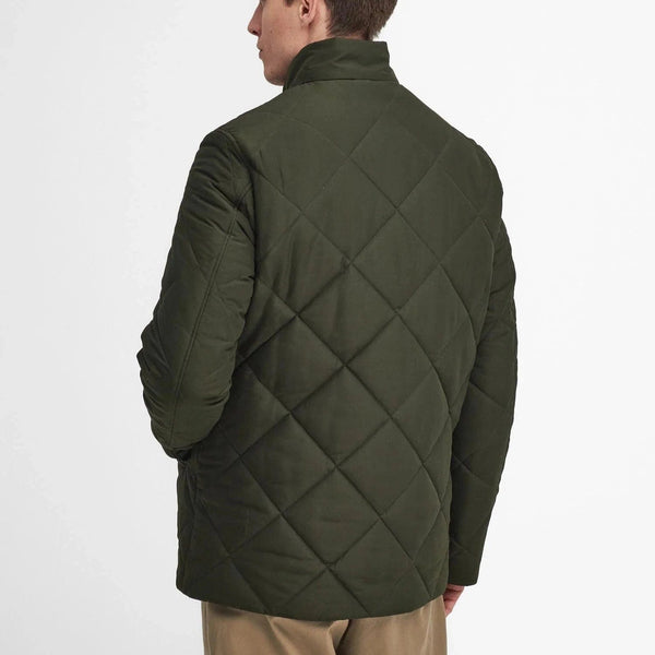 Barbour Winter Chelsea Quilted Jacket In Sage