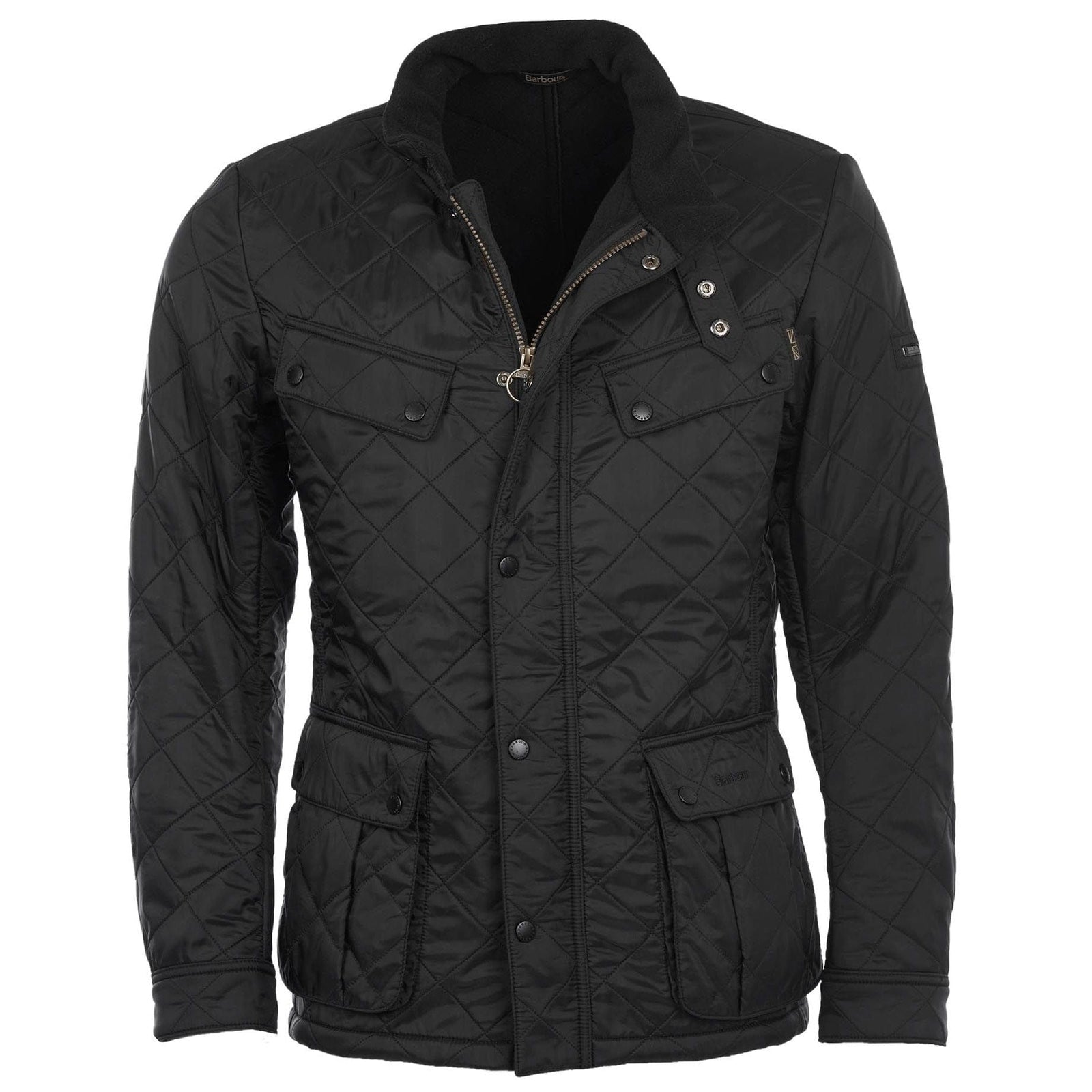 Barbour International Ariel Polarquilt Jacket in Black