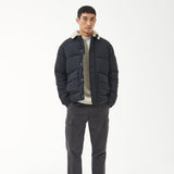 Barbour International Auther Deck Quilted Jacket in Black