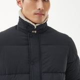 Barbour International Auther Deck Quilted Jacket in Black