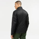 Barbour International Tourer Ariel Polar Quilted Jacket In Black