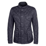 Barbour International Tourer Ariel Polar Quilted Jacket In Navy