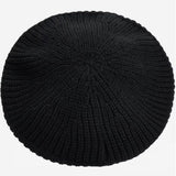 Barbour Beldon Beret Beanie Hat In Black