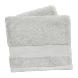 Bedeck of Belfast Andaz Luxuriously Soft Turkish Hand Towel in Silver