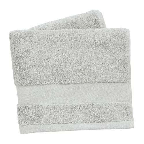 Bedeck of Belfast Andaz Luxuriously Soft Turkish Hand Towel in Silver