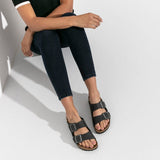 Birkenstock Arizona Wavy Leather Black