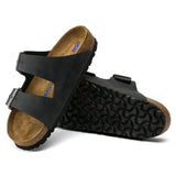 Birkenstock Arizona Wavy Leather Black