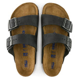 Birkenstock Arizona Wavy Leather Black