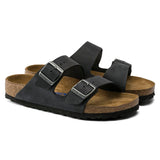 Birkenstock Arizona Wavy Leather Black