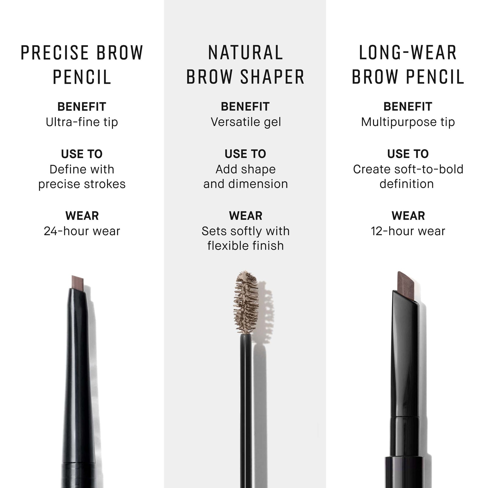 Bobbi Brown Long-Wear Brow Pencil NEW Shades