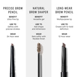 Bobbi Brown Long-Wear Brow Pencil NEW Shades