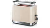 Bosch TAT4M227GB 2 Slice Toaster in Cream