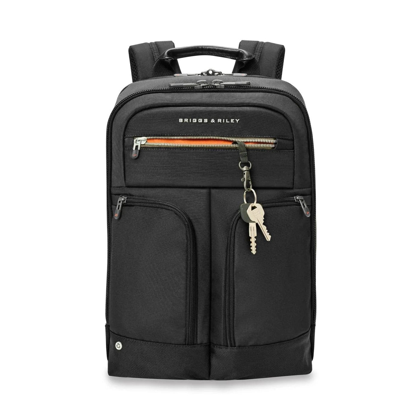 Briggs Riley Slim Expandable Backpack in Black